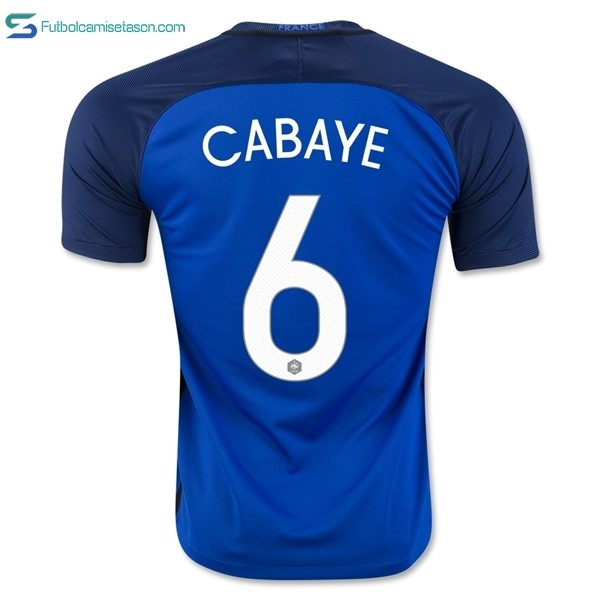 Camiseta Francia 1ª Cabaye 2016